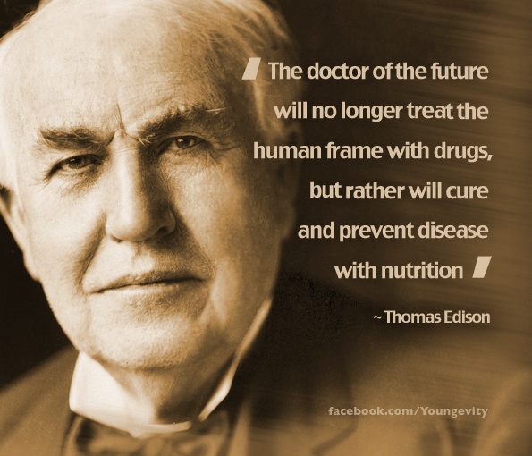 image of Thomas Edison quote