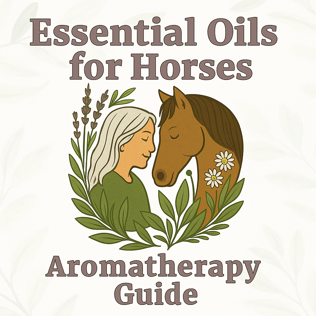 Image of essential oils for horses with Sage, the aromatherapy assistant.